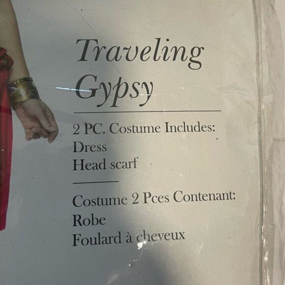 Traveling Gypsy Costume - Size 3X/4X - Picture 3 of 8
